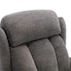 image 5 of Halton Electric Fabric Heavy Duty Single Motor Rise Recliner Lift Mobility Chair (Charcoal)