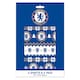 image 1 of Chelsea FC Christmas 2 Sheets & 2 Tags Gift Wrap