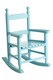image 5 of Premier Kids Blue Rocking Chair, Non-Harmful Children's Chair, Easy to Balance Kiddie Chair, Adjustable Playroom Chair