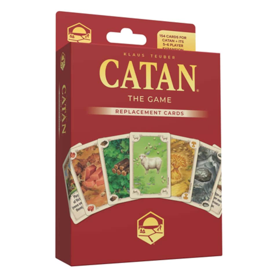 CATAN Base Game Replacement Cards Pack 6th Edition