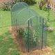 image 8 of Outsunny Fruit Cage, Plant Protection Tent, 1.2 x 2.4 x 1.9m, Green