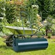 image 5 of COSTWAY 48L Steel Garden Lawn Roller Water Sand Filled