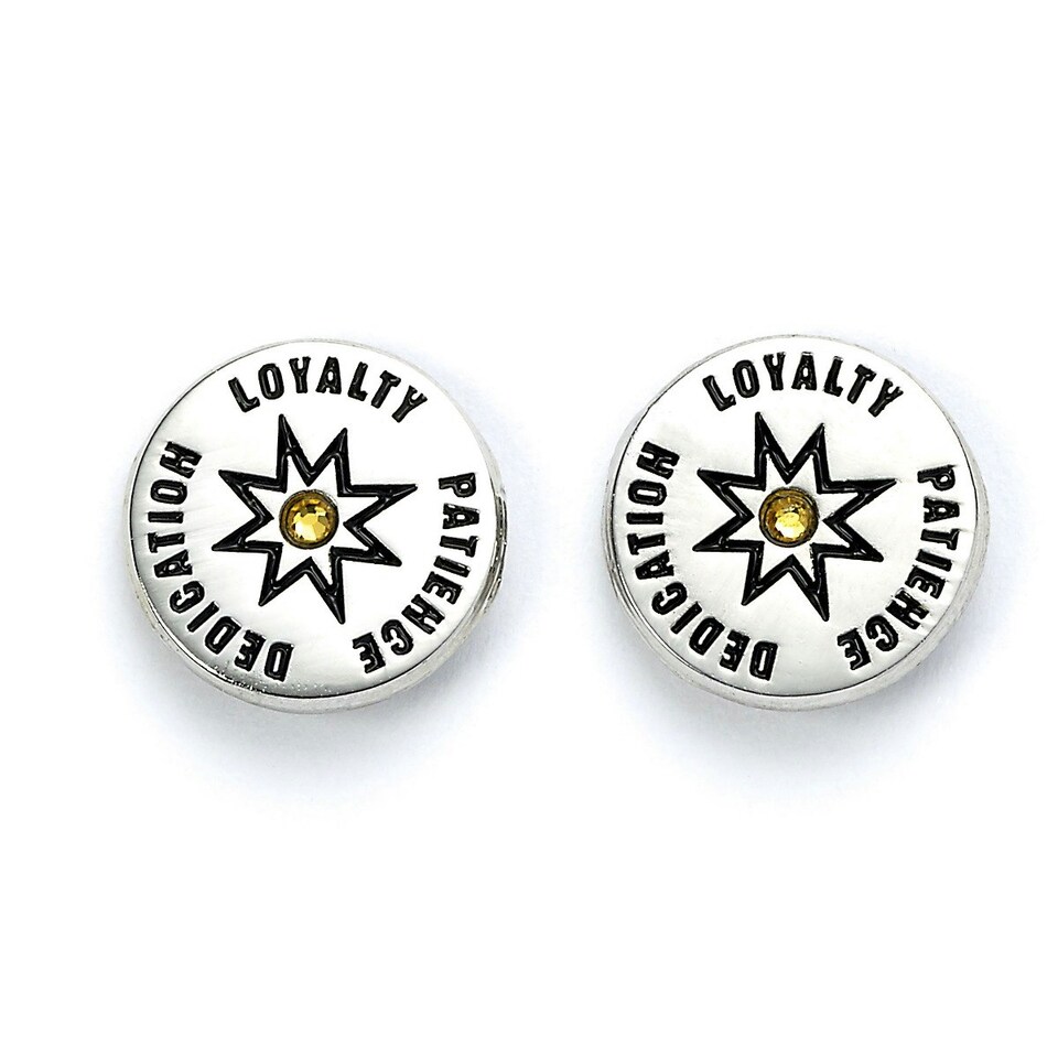 image 1 of Harry Potter Hufflepuff Set of 3 Stud Earrings WES00220