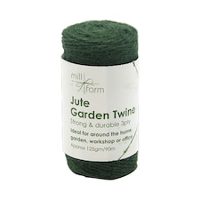 Mill Farm Green Jute Twine Spool Small 125g/ 90m - One Colour - One Size