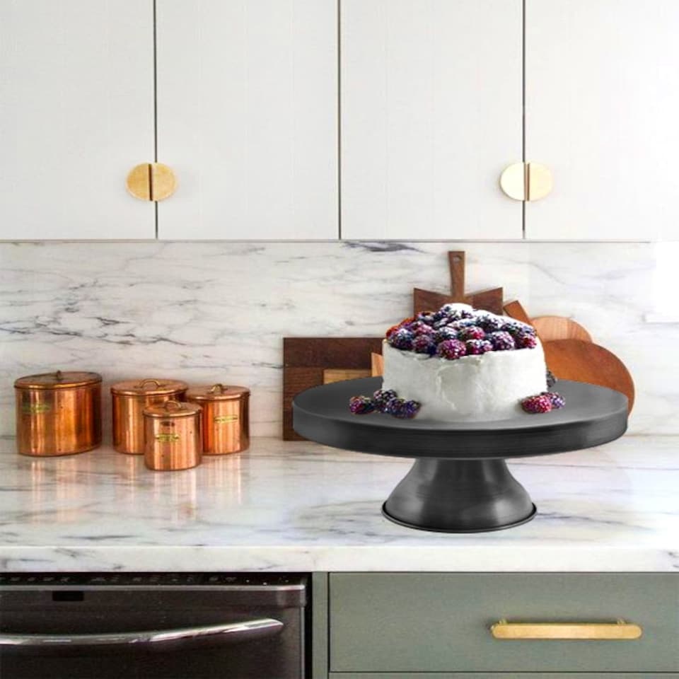 image 1 of Black Cake Stand