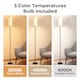image 5 of Emitto LED Floor Lamp Dimmable with Remote and Foot Switch Bulb Included