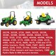 image 3 of SPARES2GO Oil Filter for John Deere 2027R 2032R 2720 3005 3032E 3033R 3038E 3038R 3039R Tractor Mower Engine
