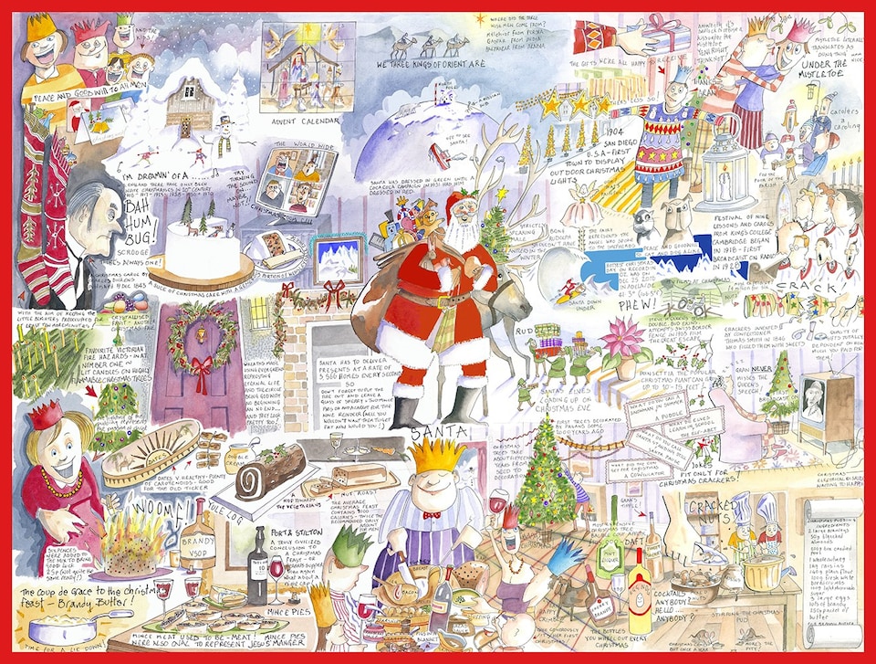 image 1 of Christmas - Tim Bulmer 1000 Piece Jigsaw Puzzle