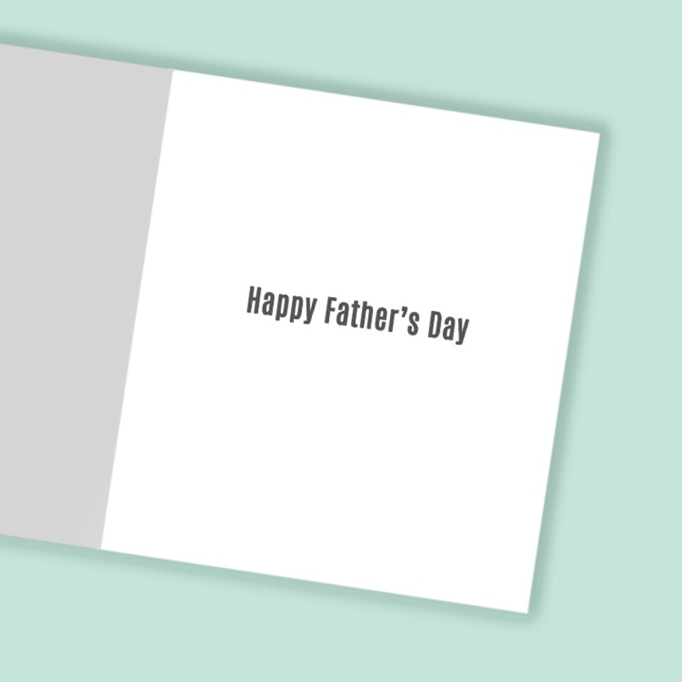 image 1 of Happy Father's Day Hero Greetings Card