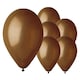 image 1 of Chocolate Brown Bio Latex Balloons 33cm / 13 in - Pack of 10