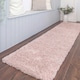 image 4 of Blush Pink Super Soft Shaggy Rug | Pink | Baby Pink | 120cm x 170cm