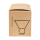 image 2 of ValueLights 6 Pack GU10 White Plastic Spotlight LED 5W Cool White 4500K 450lm Light Bulb