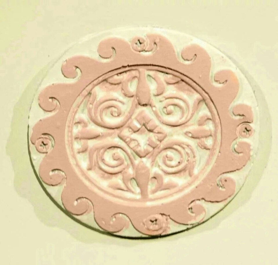 image 1 of Primrose Terracotta Flared Square Tuscan Planter in Light Pistachio 44cm