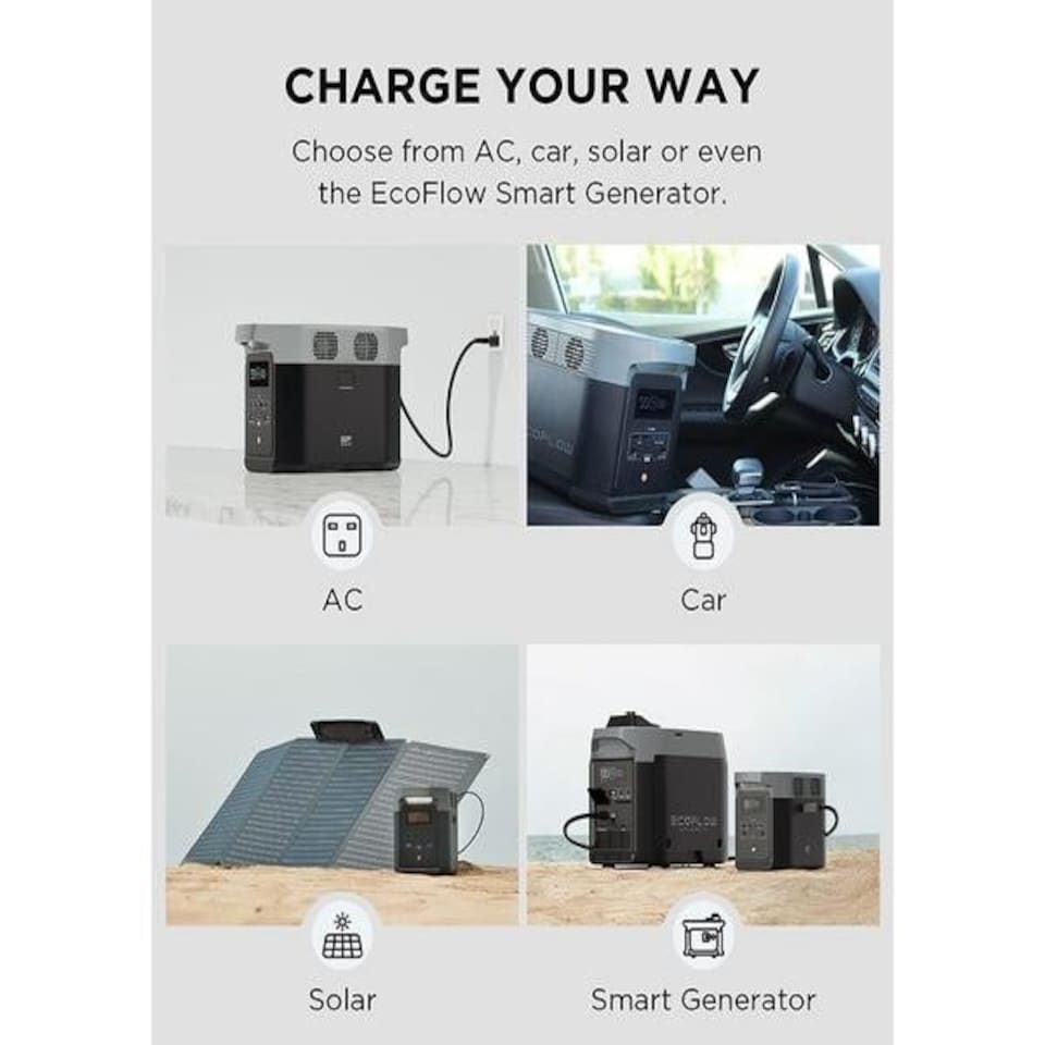 image 1 of EcoFlow Delta 2 Portable Power Station | Black