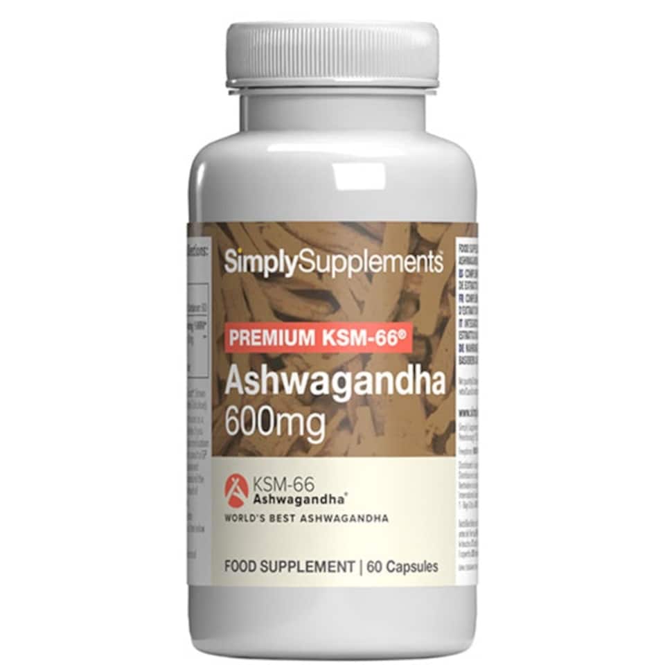 image 1 of KSM-66® Ashwagandha 600mg - 60 Capsules