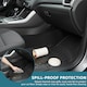 image 6 of 4PCS HEAVY DUTY UNIVERSAL BLACK RUBBER CAR MAT SET NON SLIP VAN MATS