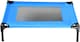 image 1 of Actiaspet Elevated Dog Bed Oxford Mesh Pet Cot Indoor or Outdoor (Blue, Medium)