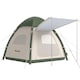 image 1 of Outsunny 3 Man Inflatable Camping Tent w/ 3000mm Waterproof Rainfly | Brown | Beige | 220 x 220 x 200 cm