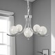 image 2 of Jimena 5 Light Polished Chrome Pendant Ceiling Light