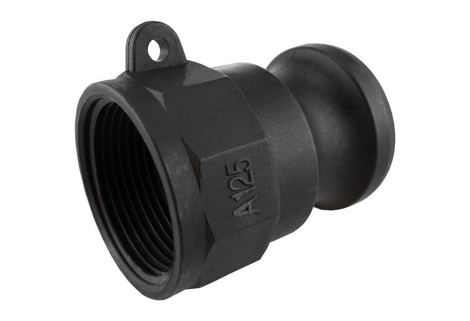 image 1 of 1.25" Type A Camlock Coupling, Polypropylene, 1.25" BSP Female Thread