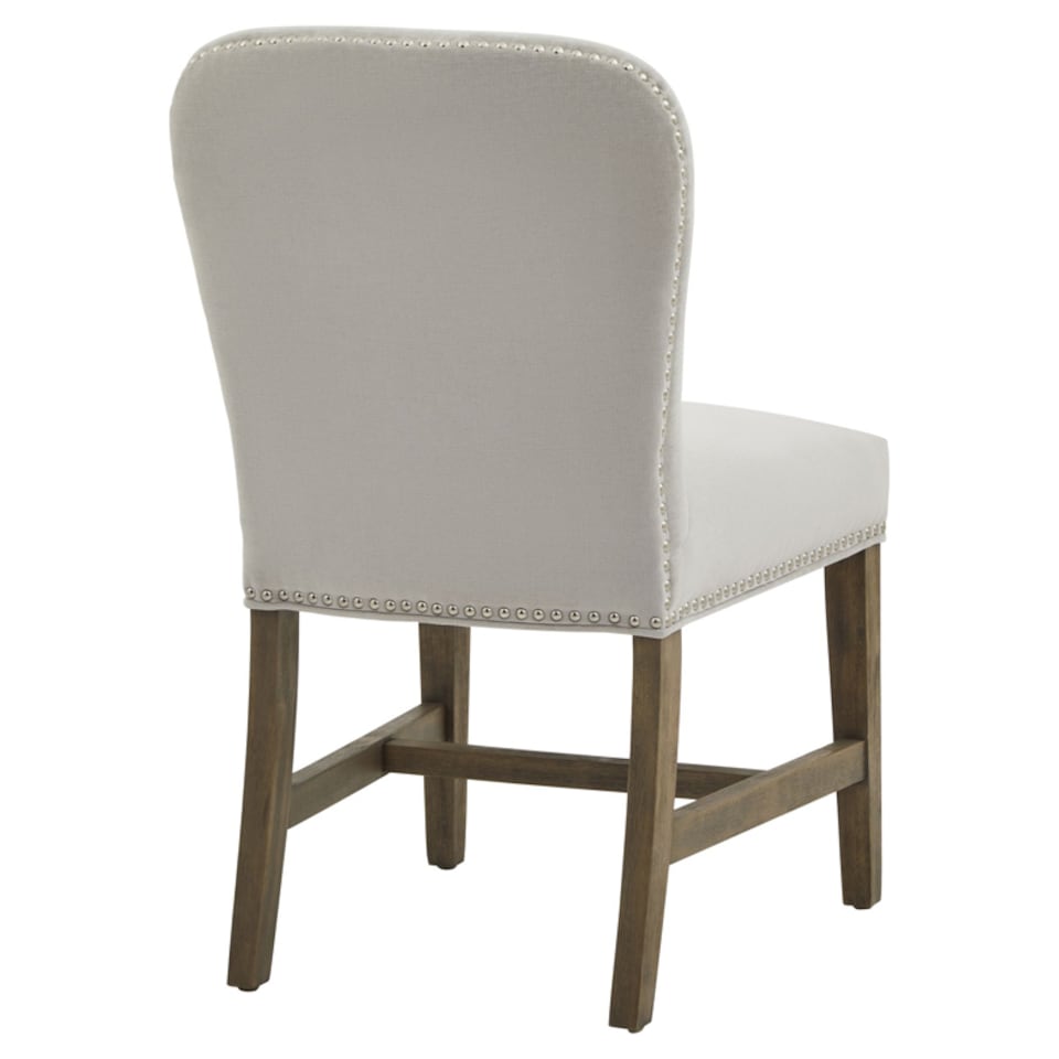 image 1 of Cobham Dining Chair - Fabric - Wood - L51 x W64 x H92 cm - Grey | Grey