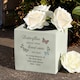 image 2 of Personalised Butterflies Appear Memorial Vase
