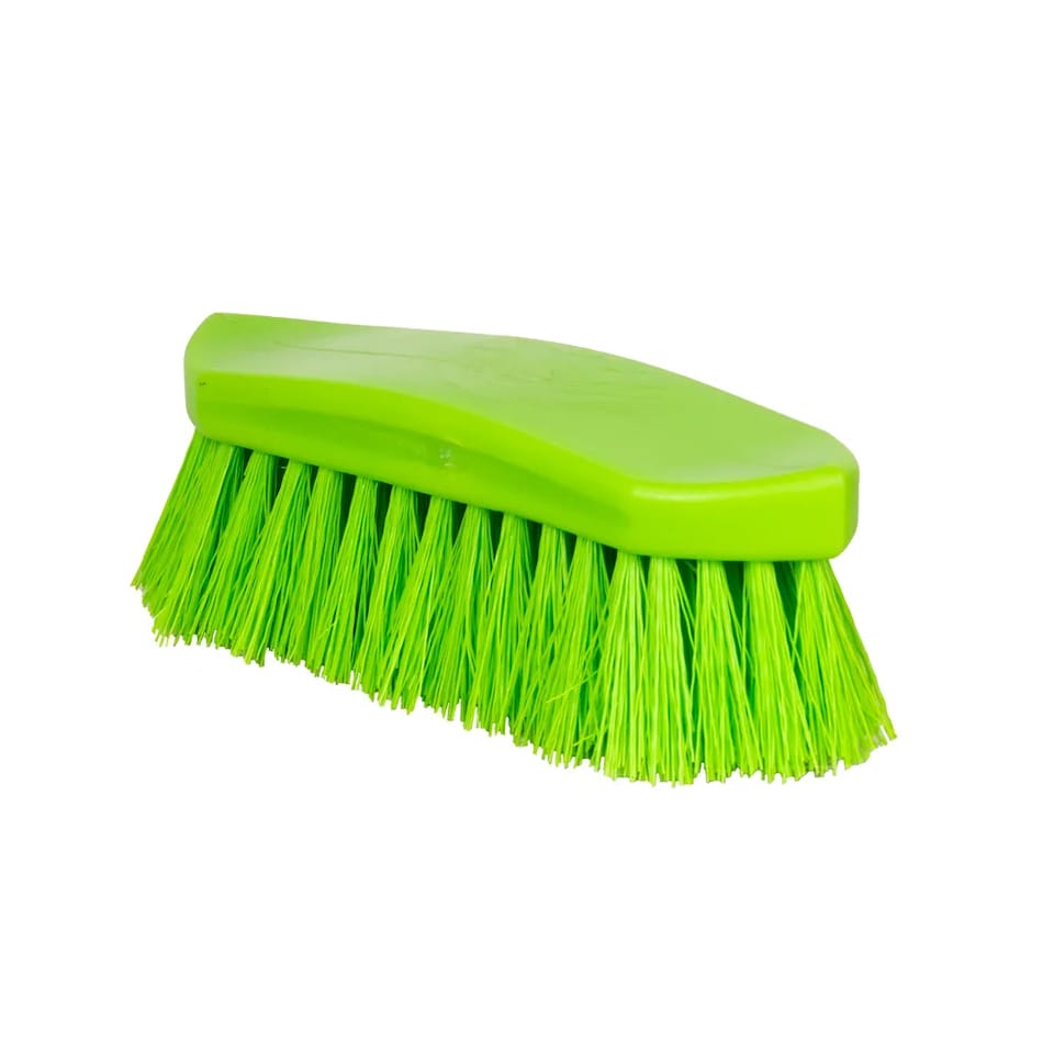 image 1 of Hy ProGroom Vivid Horse Dandy Brush | Green | Green | One Size | 1