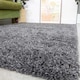 image 2 of KUKOON Slate Grey Super Soft Shaggy Rug 160cm x 230cm