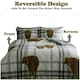 image 3 of Hector The Highland Duvet Cover Set Reversible Polycotton Beddings Multi | Single