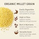 image 3 of Organic Millet Grain 500g (Sussex Wholefoods)
