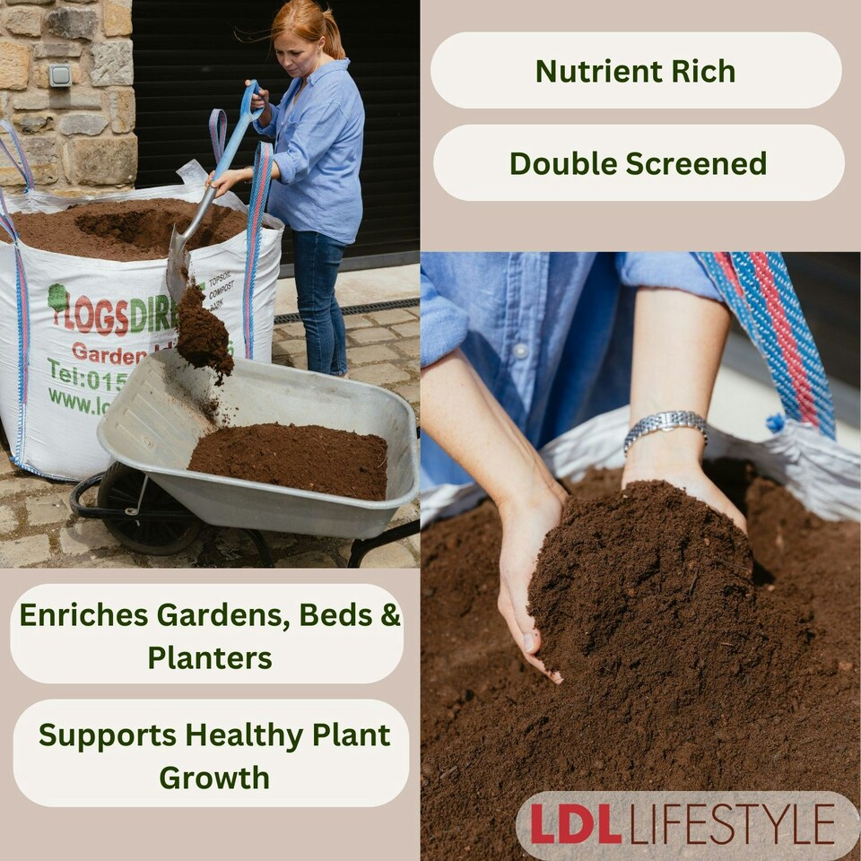 image 1 of Bulk Dumpy Bag Premium Vegetable Top Soil