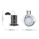 image 5 of ValueLights Downlight Fire Rated IP65 Chrome Ceiling Light Fitting Single Pack