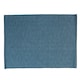 image 4 of Nicola Spring Cotton Fabric Placemats - Denim - Pack of 6 | Blue | Blue