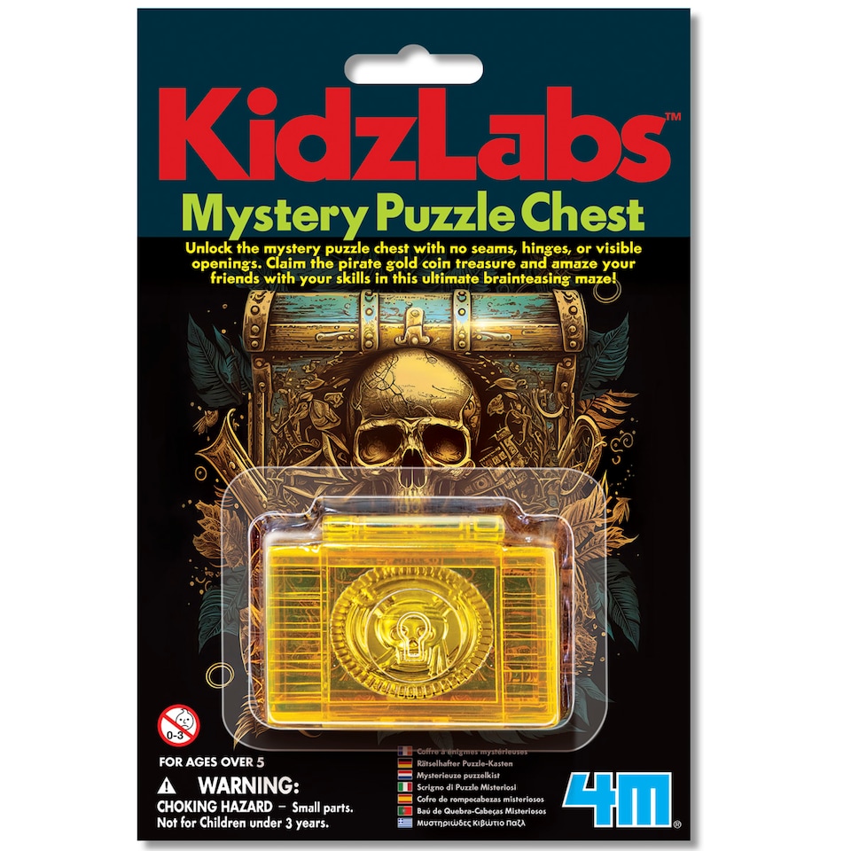 image 1 of Kidzlabs - Mystery Puzzle Chest