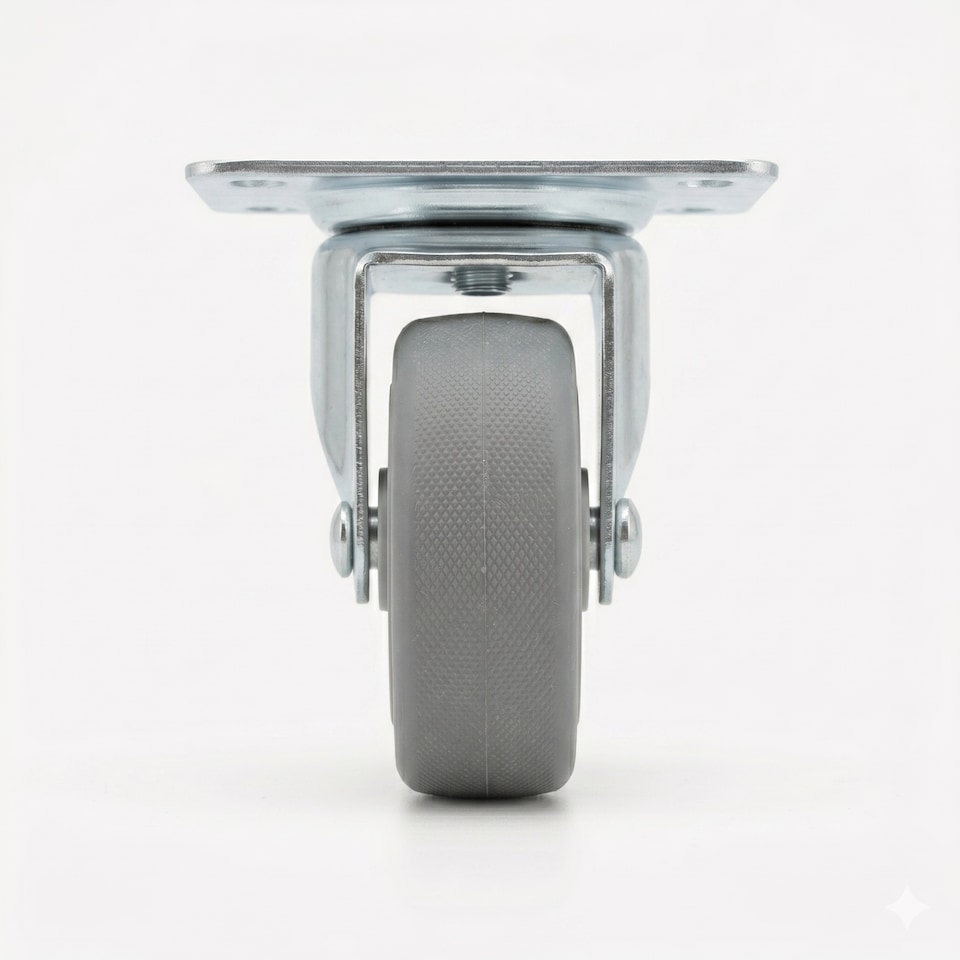 image 1 of Primrose Planter Castors Small Castor Wheels for Plant Pots Trough 4 Pack