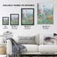 image 3 of Celia in Her Garden Floral Portrait Hassam Framed Wall Art Print 12X16"