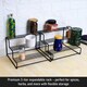 image 3 of Buckingham High End Expandable Cupboard Storage Organising Rack - Black