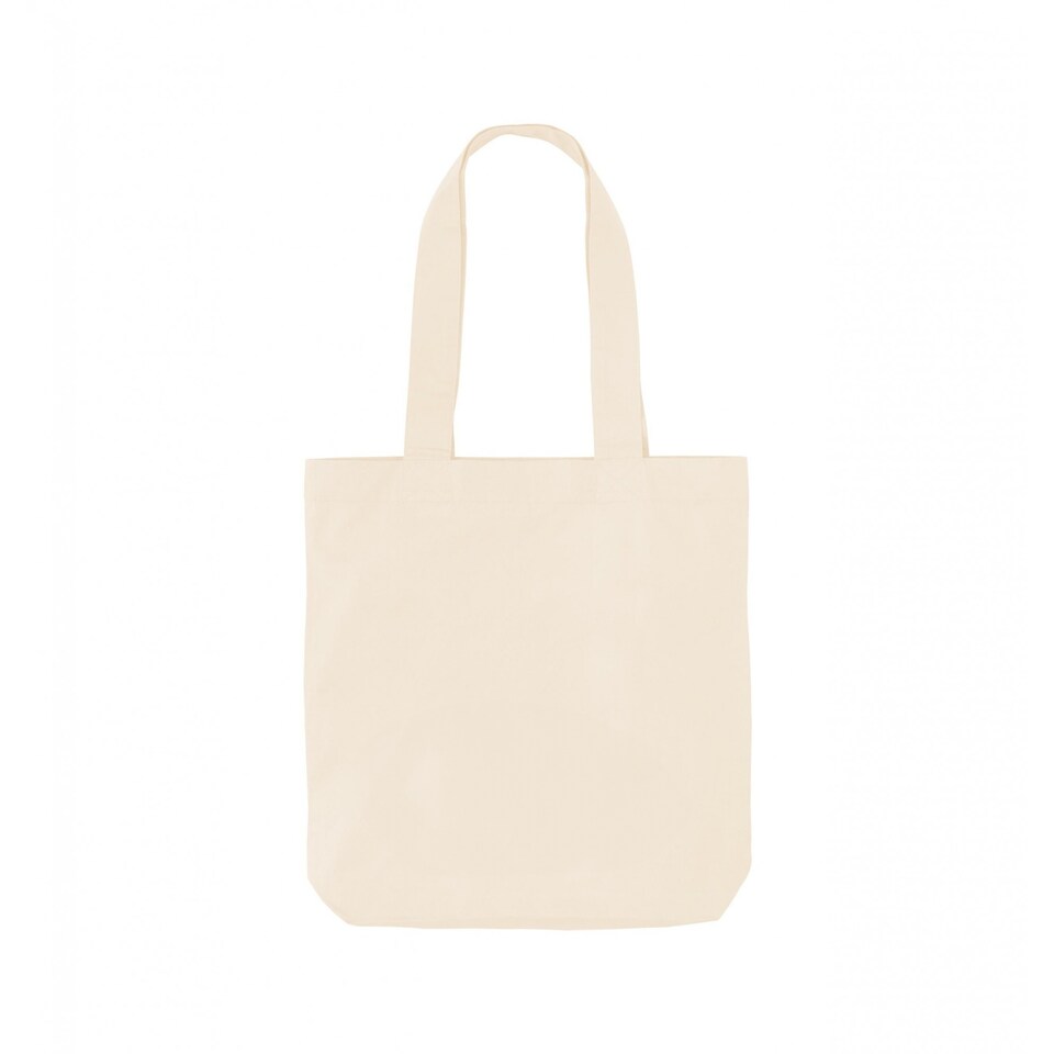 image 1 of Apoh Did It First Slogan Picasso Tote Bag | Multi | Natural | 1