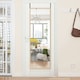 image 3 of Living and Home Metal Frame Over the Door Full-Length Mirror - 28cm x 118cm - Gold | Gold