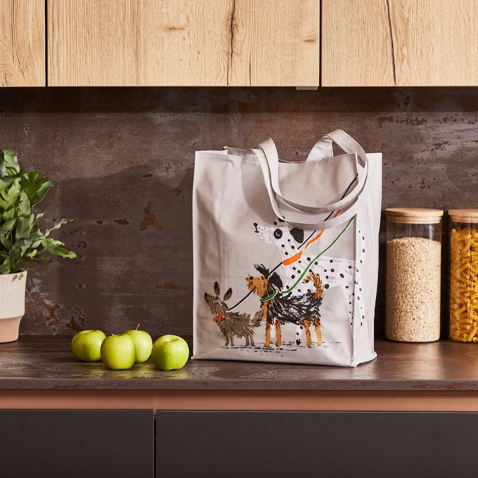 image 1 of Ulster Weavers Dog Days PVC Bag - Medium Grey