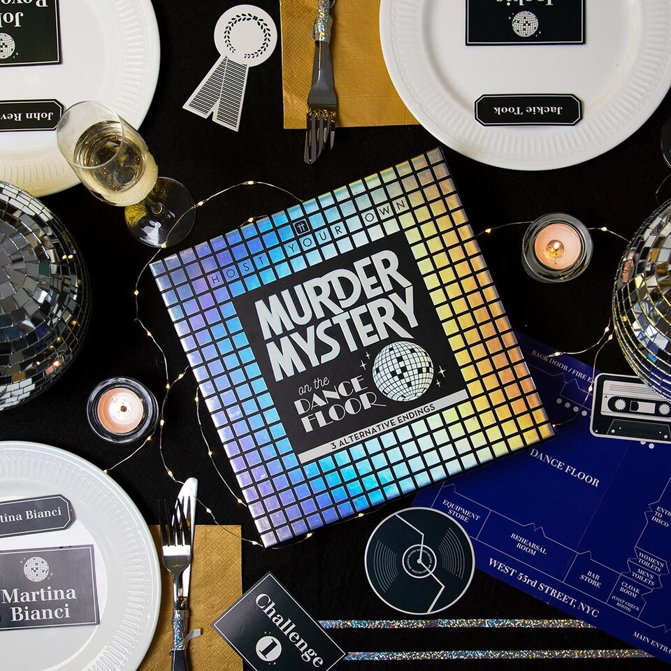 image 1 of Host Your Own Murder Mystery On The Dance Floor Party Game
