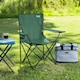 image 2 of Folding Camping Chair - Green