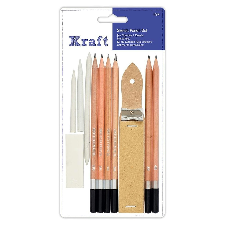 Sketch Pencil Set (12pk) - Papermania - PMA 856103