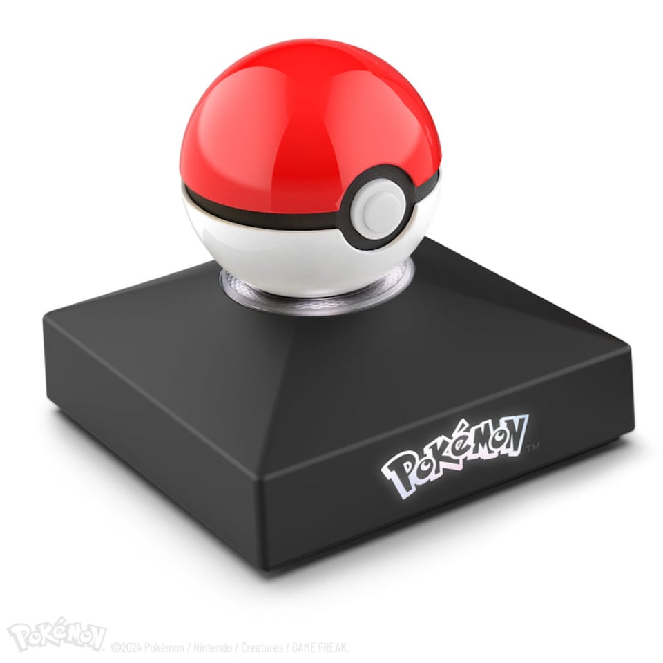 image 1 of Pokémon Die-Cast Mini Poké Ball Replica | Red