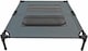 image 6 of Actiaspet Elevated Dog Bed Oxford Mesh Pet Cot Indoor or Outdoor (Grey, Large)