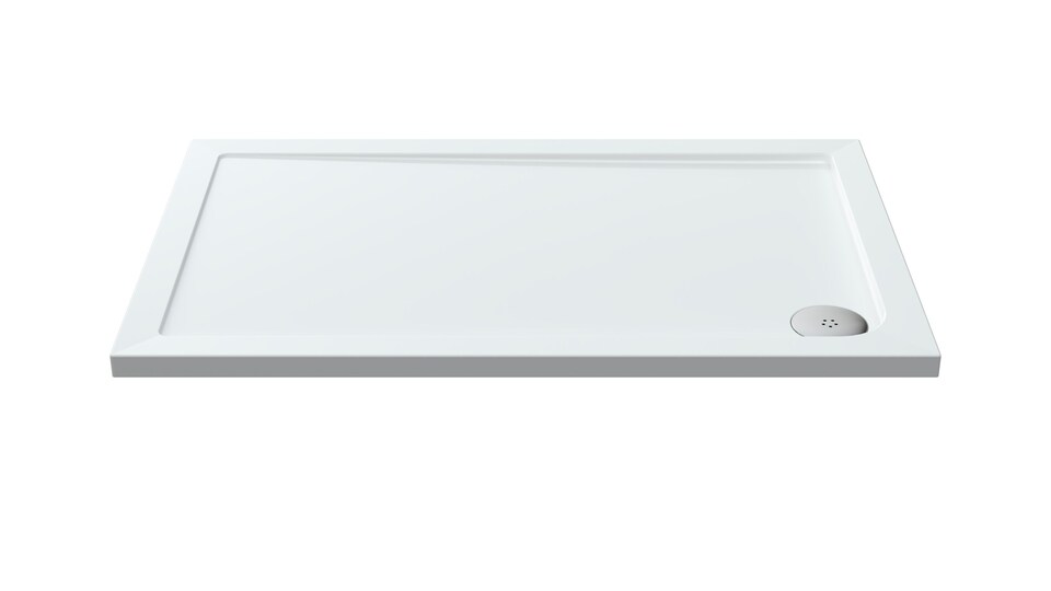 image 1 of Balterley Premium Rectangular Shower Tray | White | White | 1