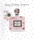image 1 of Happy Birthday Gorgeous No 1 Birthday Girl Perfume Card Second Nature Pearl