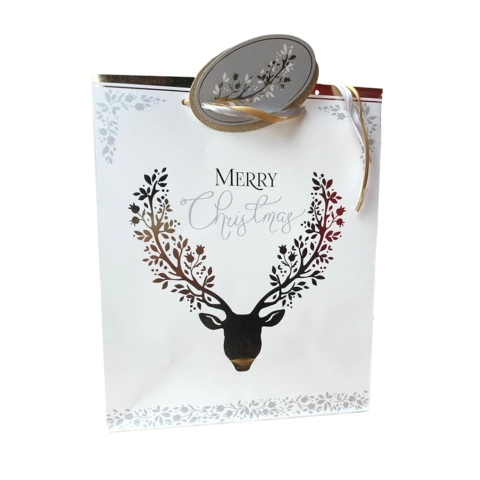 image 1 of Christmas Classic Design Medium Gift Bag