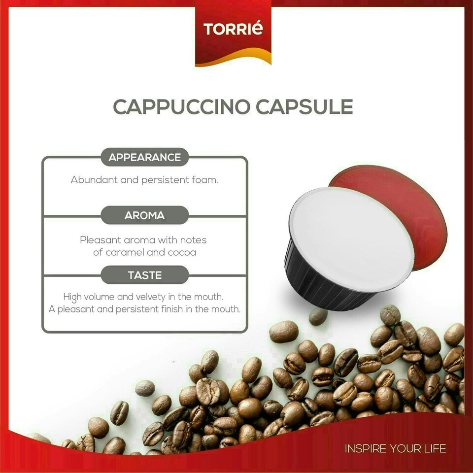 image 1 of Cappuccino - Dolce Gusto ® Compatible Milky Coffee Capsules (80 Pods)