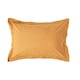 image 1 of Homescapes Mustard Yellow Egyptian Cotton Oxford Pillowcase 200 TC - Standard Size | Yellow | Standard